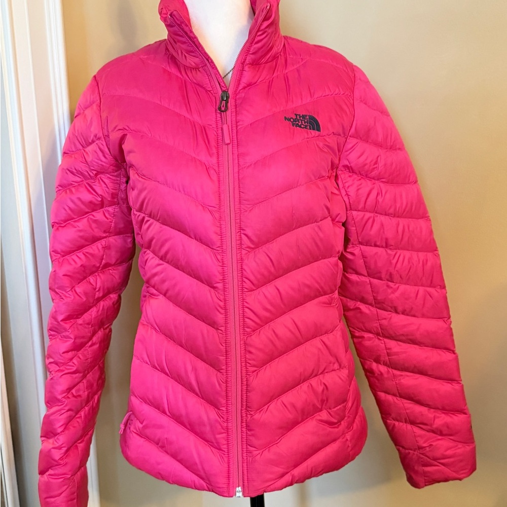 The North Face Women's Vibrant Pink Puffer Jacket